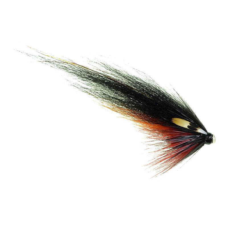 Black & Orange - 6mm tube 4cm wing Kjøp 12 fluer få gratis flueboks
