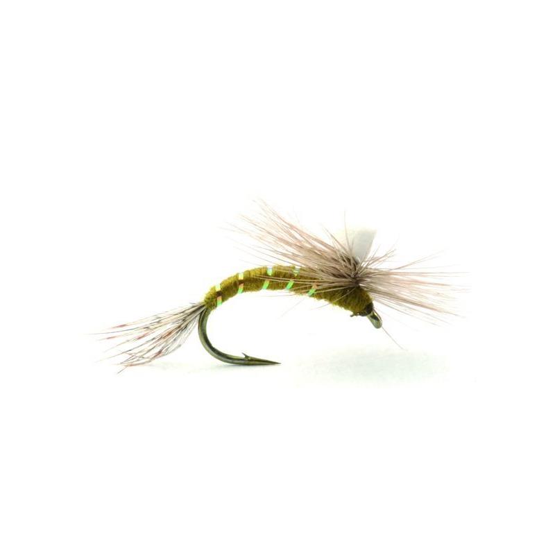 Baetis Klekker Olive #18 Kjøp 12 fluer få gratis flueboks