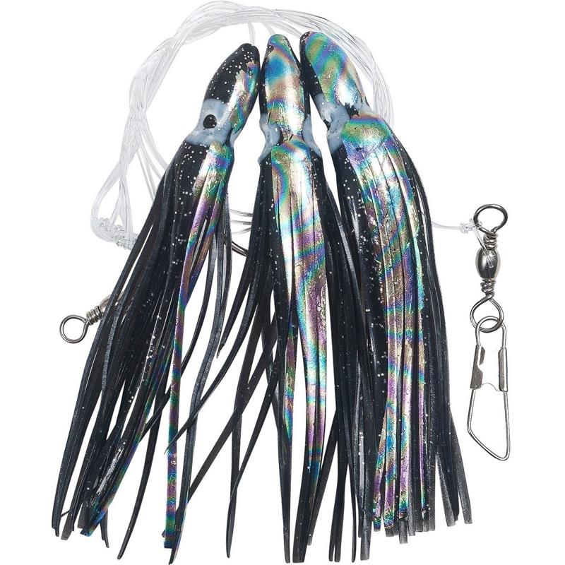 Fladen Octopus Rig Black Abalone #4/0 3 kroker