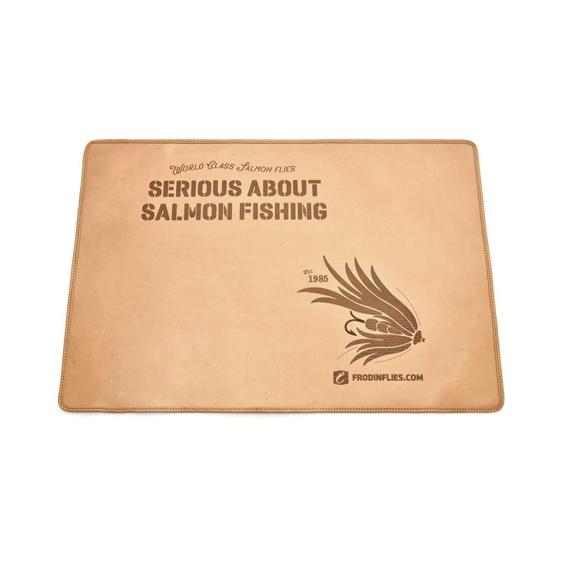 Frödin Flies Leahter table cover Natural Tan