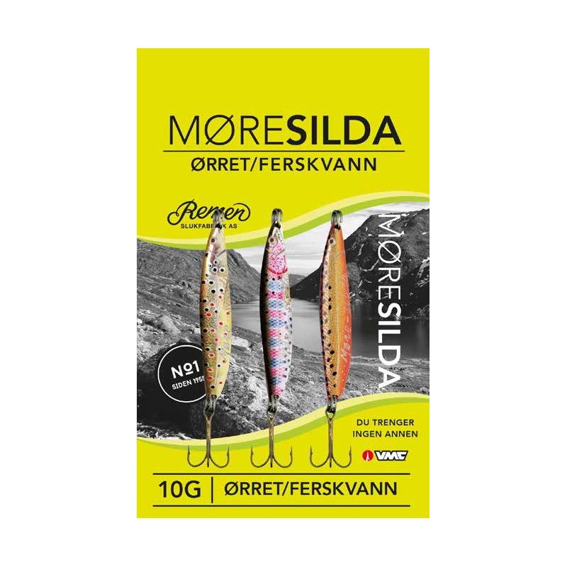 Remen Møresilda Ørret 10g 3-Pak Ferskvann - Ørret