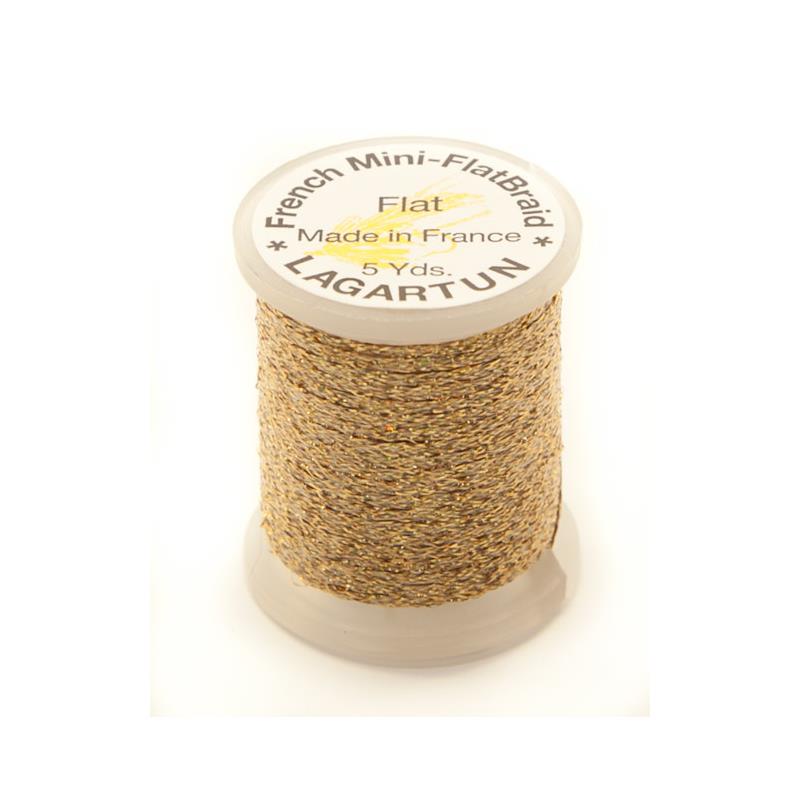 Lagartun Mini-Flatbraid - Holo Gold