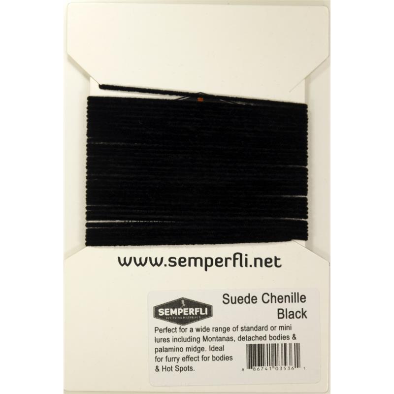 Semperfli Suede Chenille Black