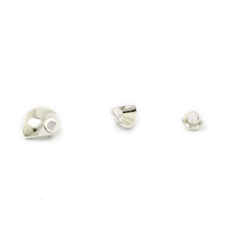 FITS 1/2 Turbo Cones Silver Micro Frödin Flies