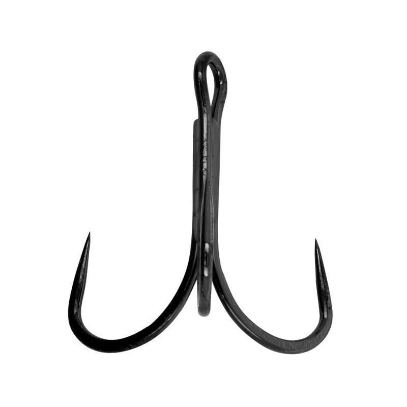 Mustad TG78XNP KVD Elite Grip #1 Mothakeløs treblekrok - 6stk