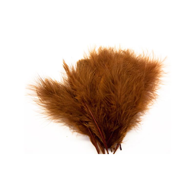 Marabou - Brown Store fjær