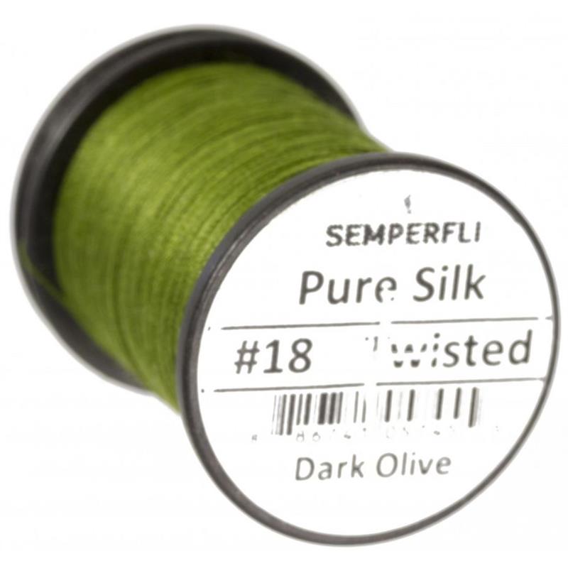 Semperfli Pure Silk Dark Olive - #18