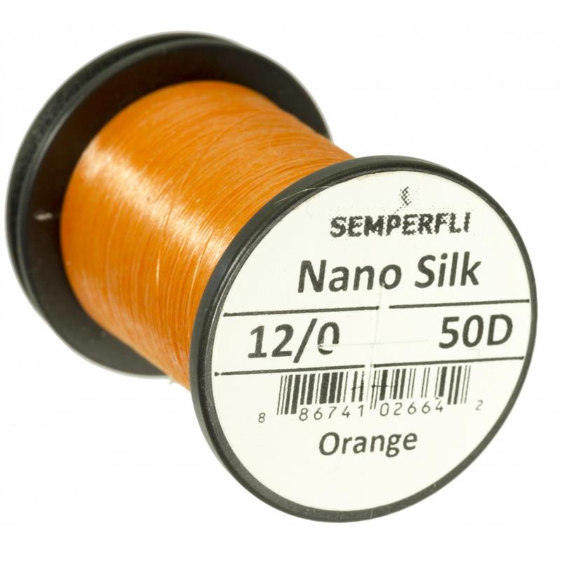 Semperfli Nano Silk 50D 12/0 Orange