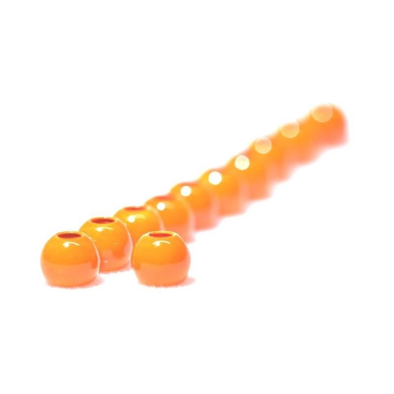 FF Brass Beads 5mm - Fl. Orange FutureFly