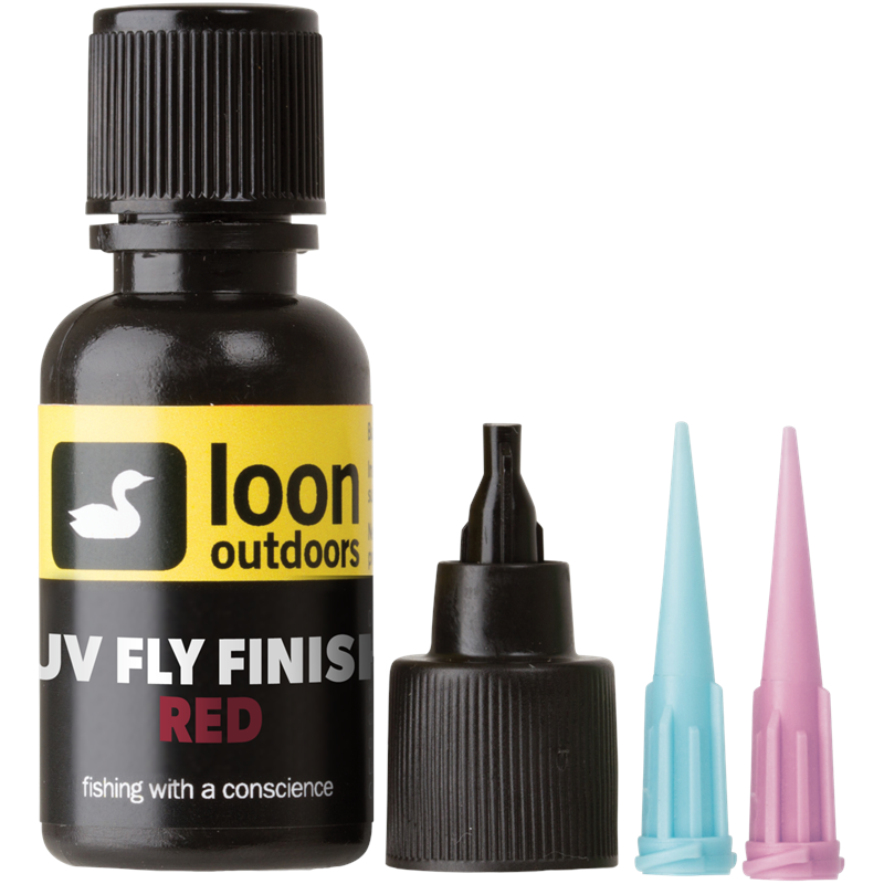 Loon UV Fly Finish Red