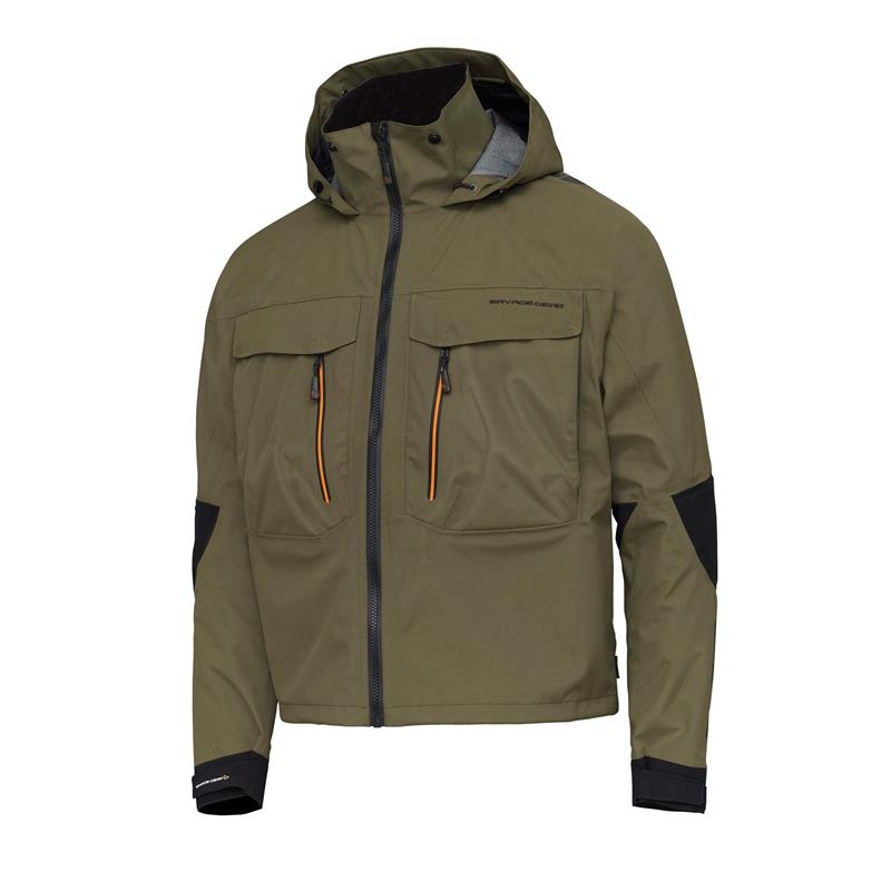 Savage Gear SG4 Wading Jacket XXL Olive Green
