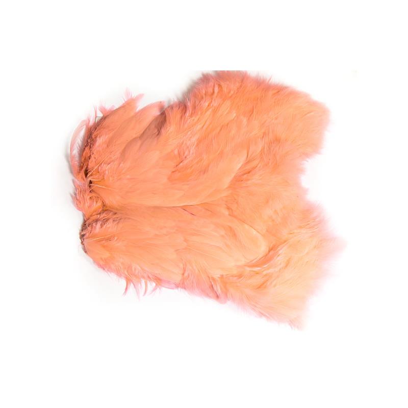 Softhackle patch Shrimp Pink