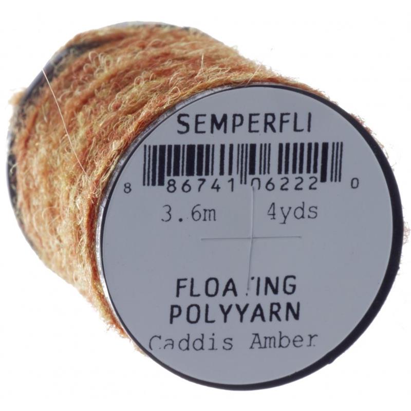 Semperfli Dry Fly Polyyarn Caddis Amber
