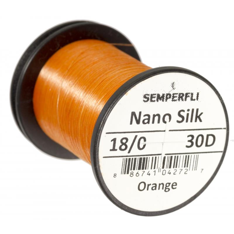 Semperfli Nano Silk Ultra 30D 18/0 Orange