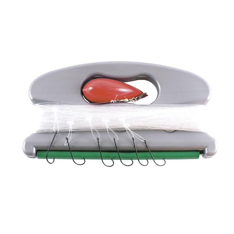 Kinetic Fiskeharpe 100m/0,90mm 300g søkke, 6 sorte kroker