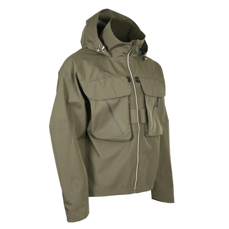 Vision Tool vadejakke M Olive Green