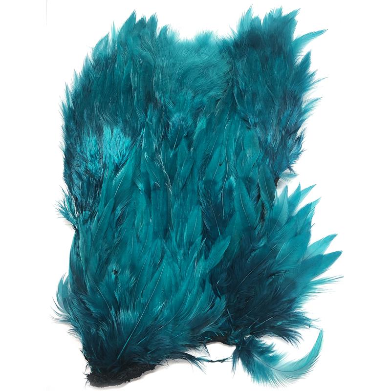 Softhackle patch Kingfisher Blue