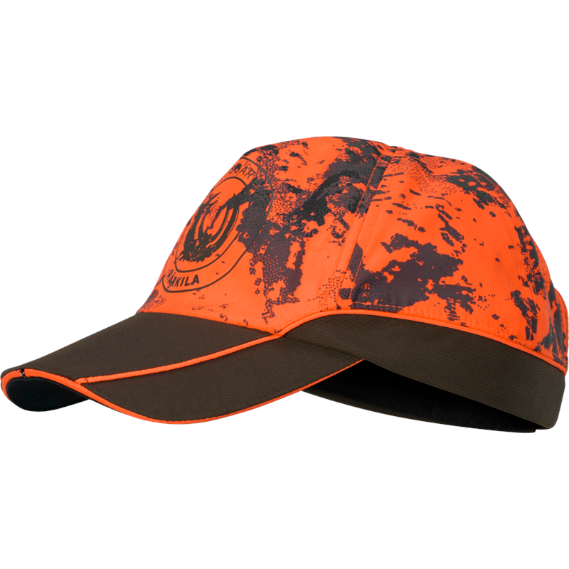 Härkila Wildboar Pro Light Cap, One size AXIS MSP® Orange Blaze/Shadow brown