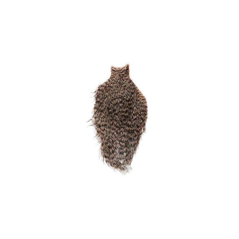 Whiting Spey Hen Cape - Grizzly/Salmon