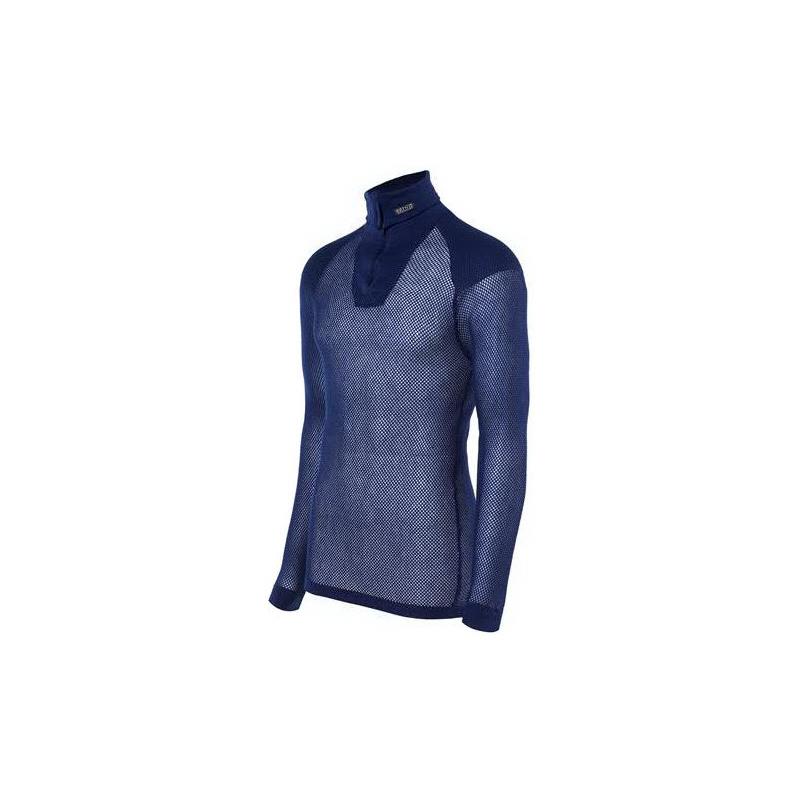 Brynje Super Thermo Zip Polo Navy S Super Thermo med innlegg