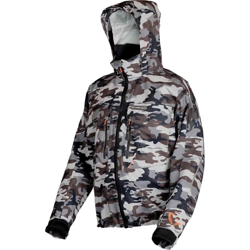 Savage Gear Camo Jacket XL 2,5 lags vanntett jakke