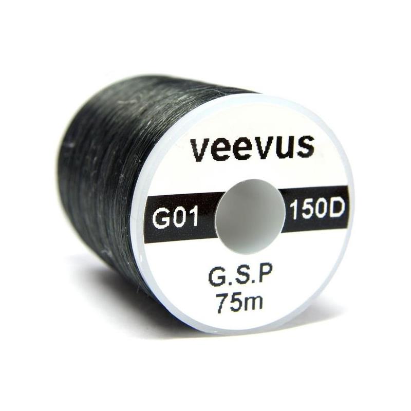 Veevus G.S.P bindetråd Black 150D Råsterk Gel Spun Polyethylene