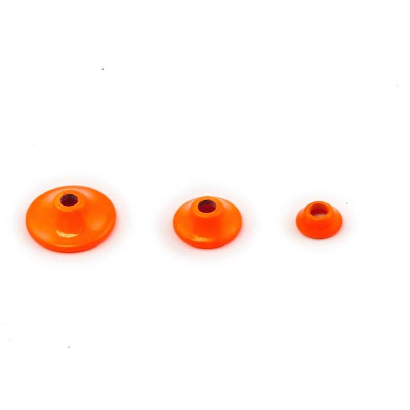 FITS Turbo Cones Fl. Orange XS Frödin Flies