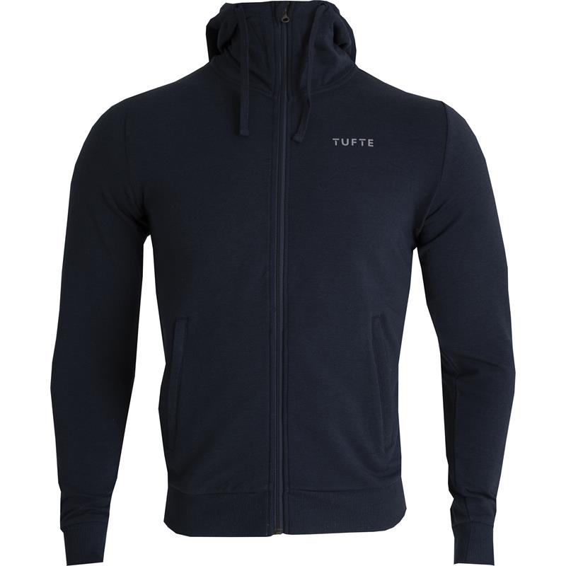 Tufte Hoodie Jacket S Hettejakke, Blueberry/Phantom