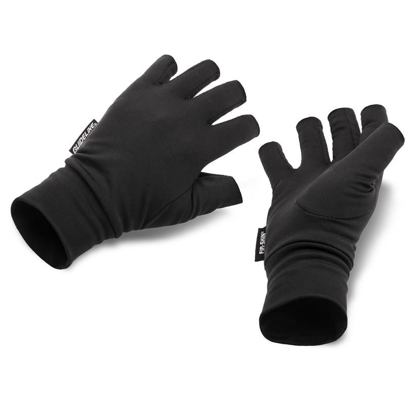 Guideline Fir-Skin Fingerløse Vanter M Komfortable fiskevanter med titan!