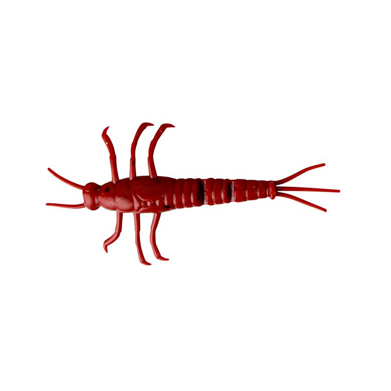 Savage Gear LB 3D PVC Mayfly 5cm Red, 8stk