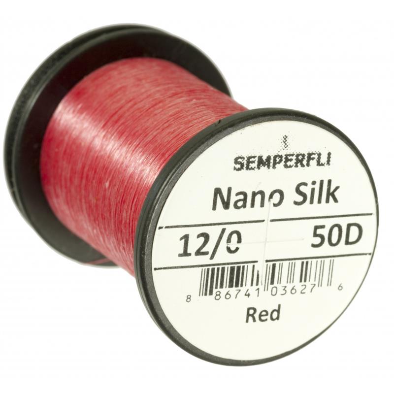 Semperfli Nano Silk 50D 12/0 Red