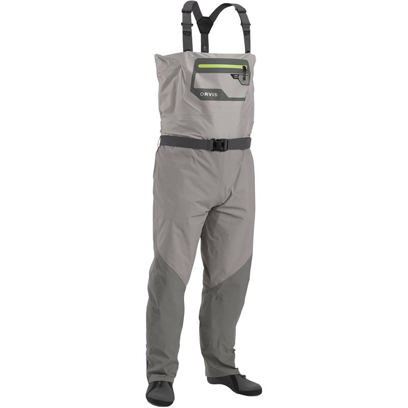 Orvis Ultralight vadebukse L Nedfellbar og pustende - Storm Grey