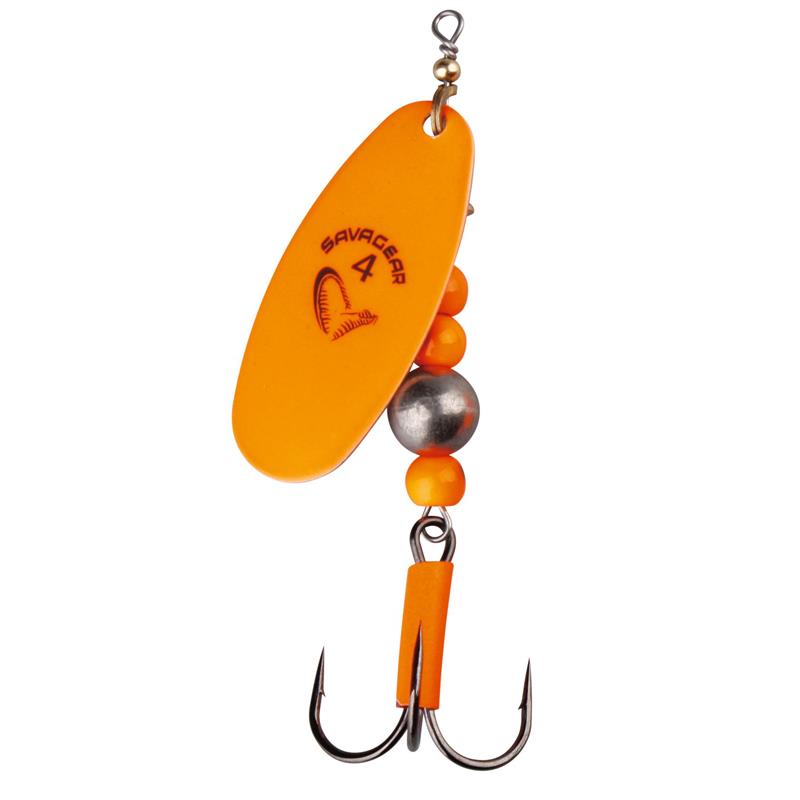 Savage Gear Caviar Spinner 14g - Fl/O Fluo Orange