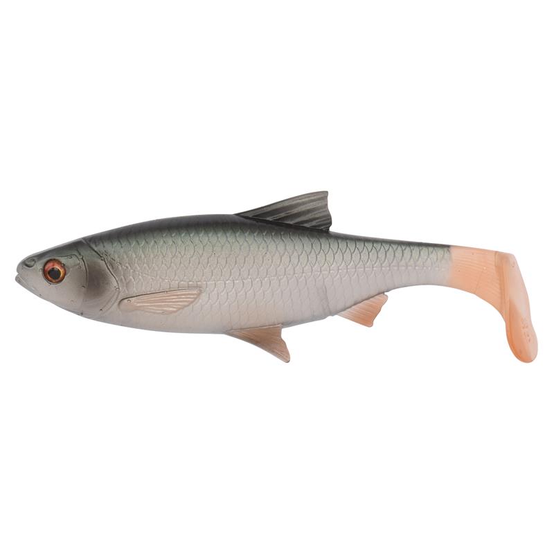Savage Gear 3D River Roach Paddletail Green Silver 18cm 70g