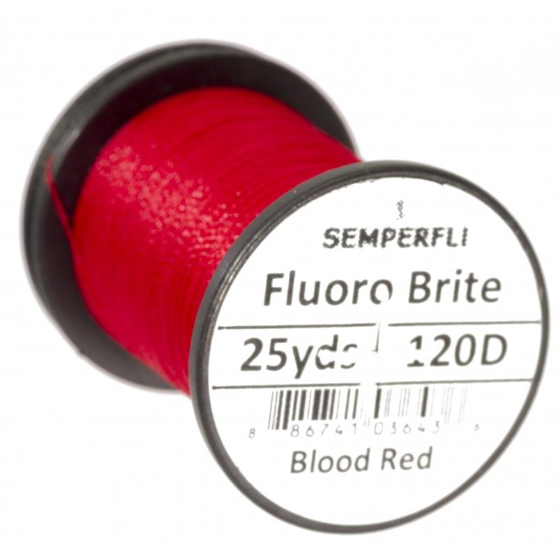 Semperfli Fluoro Brite Blood Red