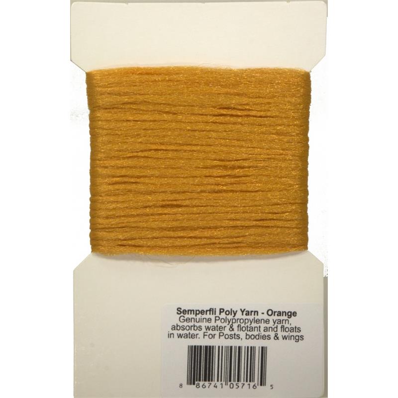 Semperfli Poly-Yarn Orange