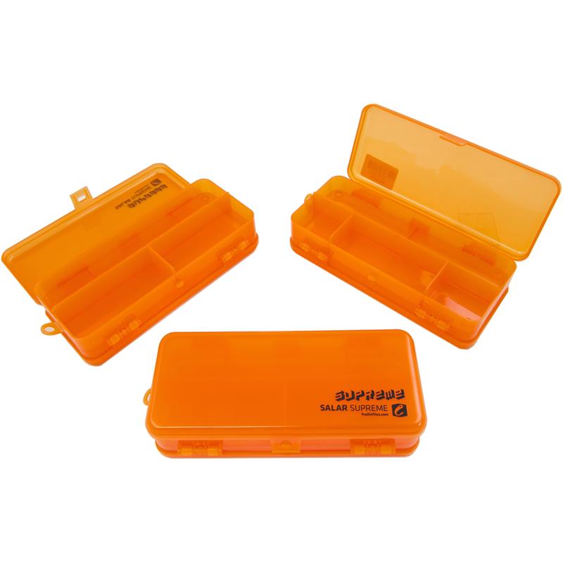 Salar Supreme Fly Box - Double Slim Frödin Flies