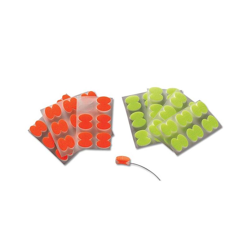 Orvis Stick-On Oval Indicators Fl. Orange
