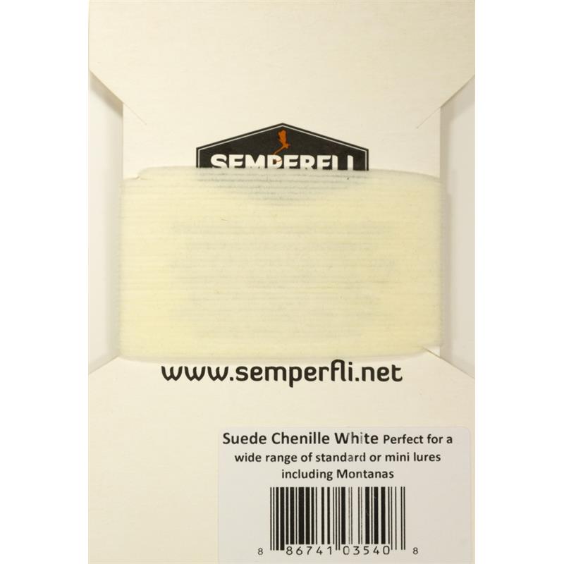 Semperfli Suede Chenille White