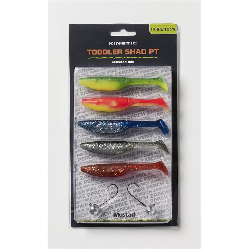 Kinetic Toddler Shad PT Jigg Kit 17,5g Selected Mix