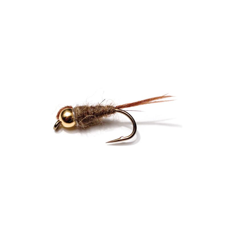 Hare Ears Gold Bead str. 10 Kjøp 12 fluer få gratis flueboks