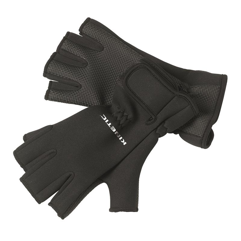 Kinetic Neoprene Half-Finger Glove L Black
