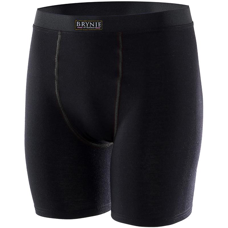 Brynje Classic Boxer-shorts Black S Boxer-shorts i merinoull