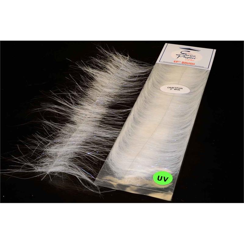 EP Craft Fur Brush White/White Enrico Puglisi