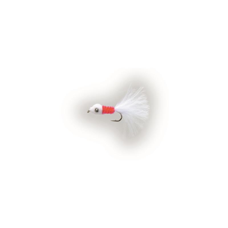 Poppy Nobbler #8 White/Red Kjøp 12 fluer få gratis flueboks