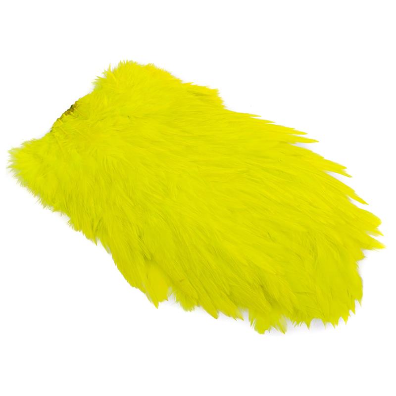 Feathermaster Rooster Cape FL Yell/chart Fl. Yellow Chartreuse