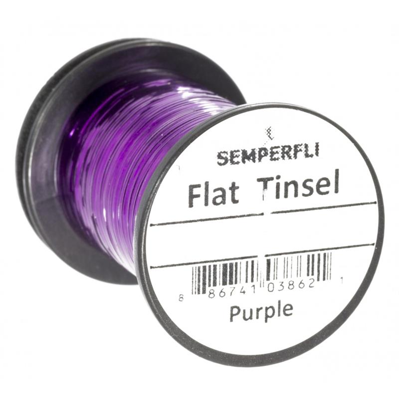 Semperfli Flat Tinsel Purple Small