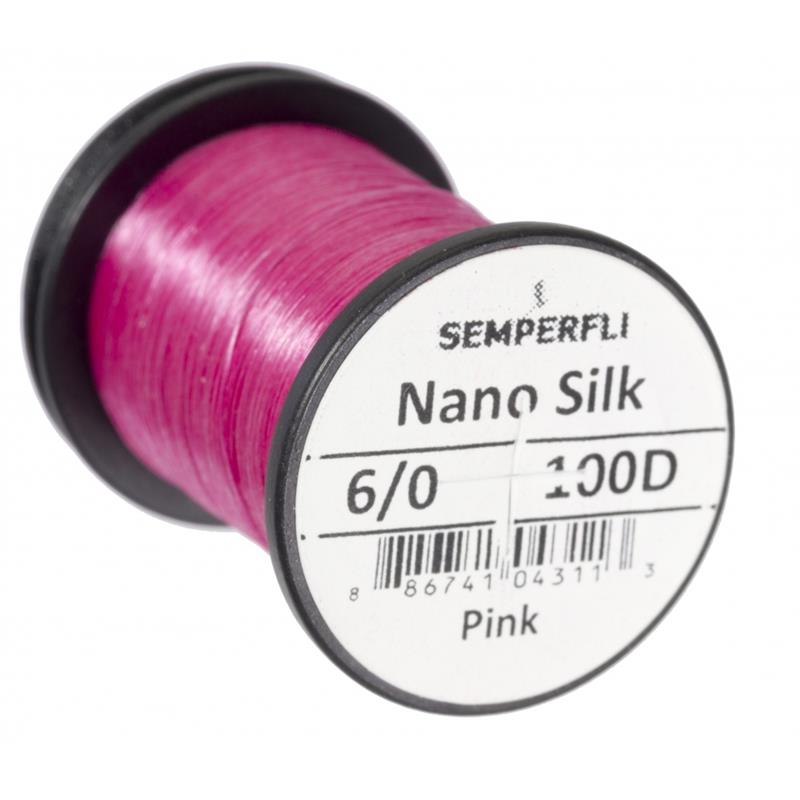 Semperfli Nano Silk Predator 100D 6/0 Pink