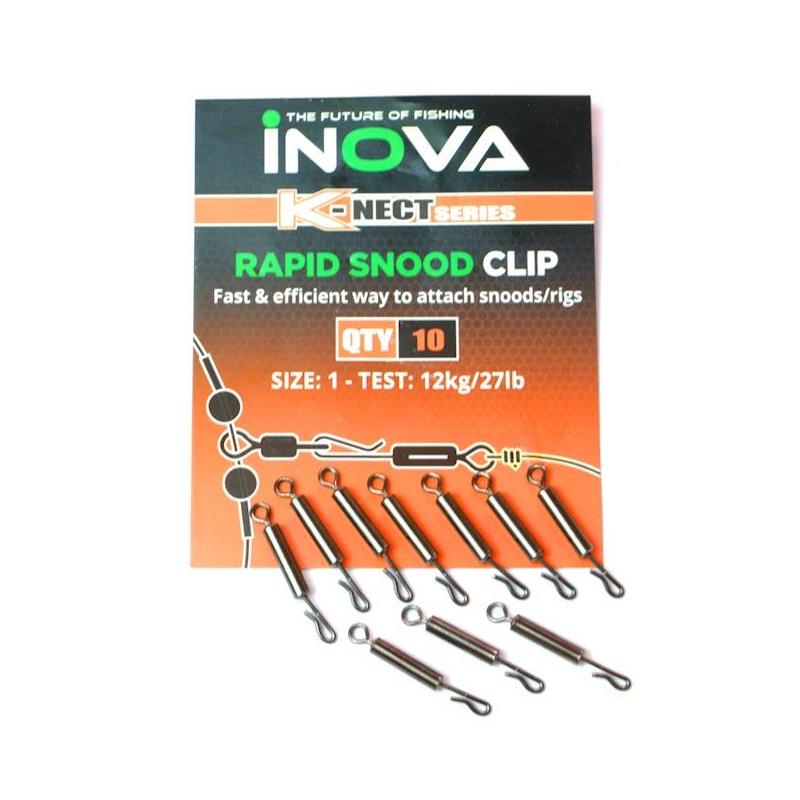 Inova Rapid Snood Clip 12kg 10 stk.