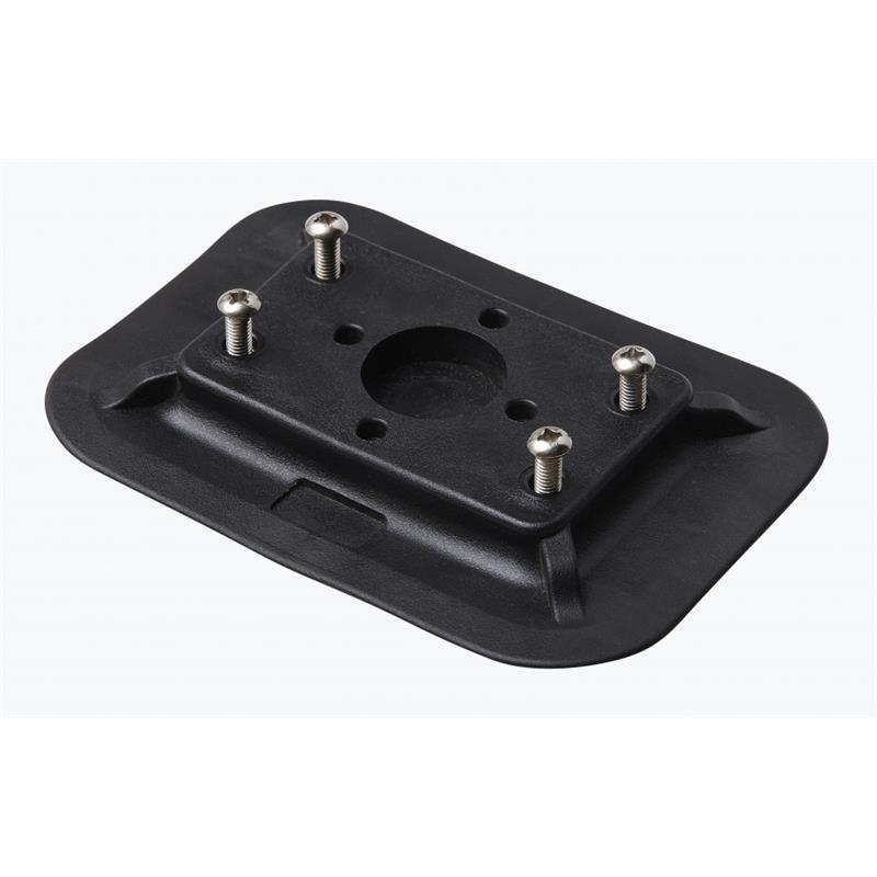 DAM Glue-On Mount Base PVC-plate for å feste stangholder